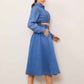 Elastic Waist Full Skirt