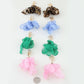 Blossoming Rose Drop Earrings