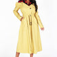 FLANNEL TRENCH COAT