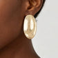 Hammered Frame Plate Earrings