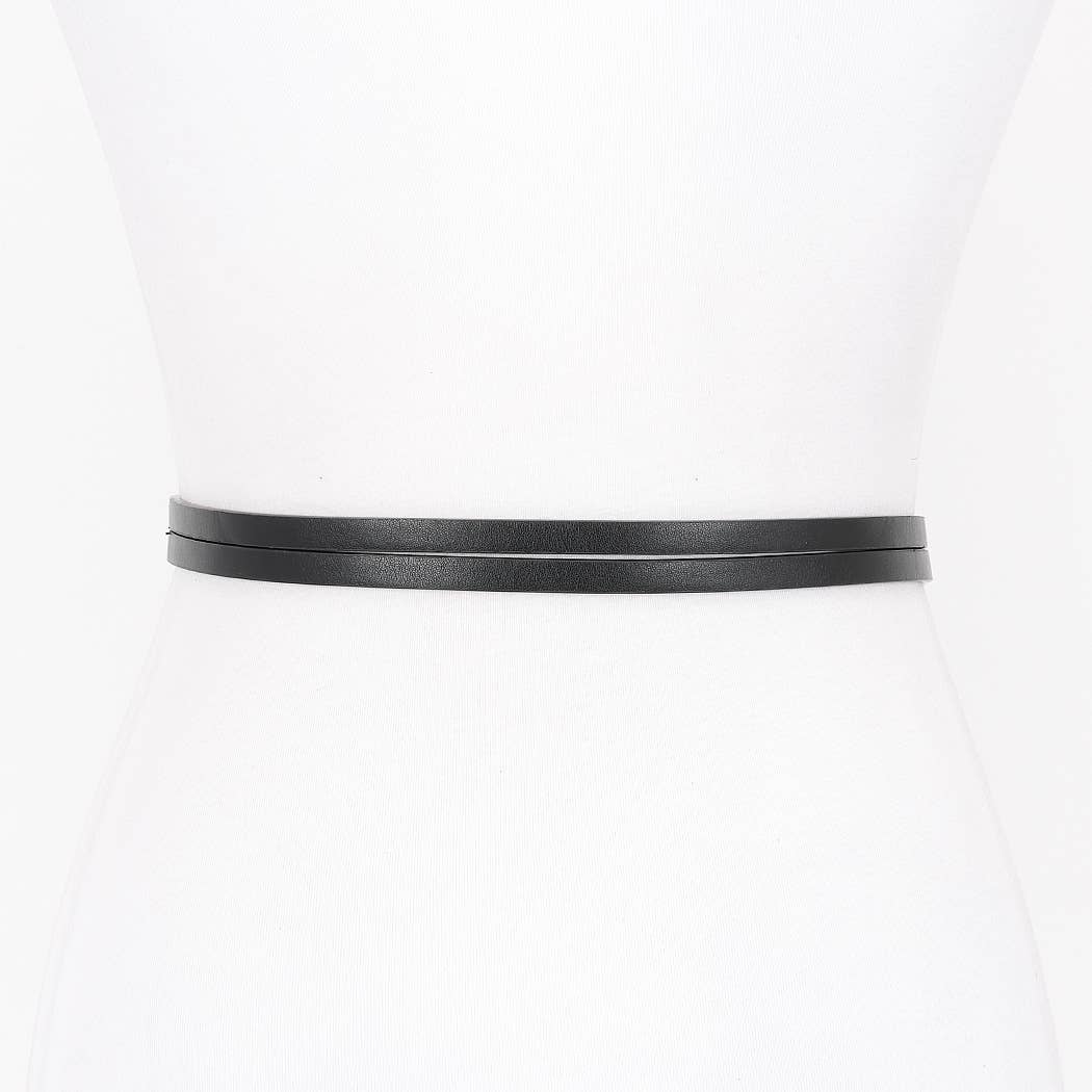 Metal Buckle Wrap Belt