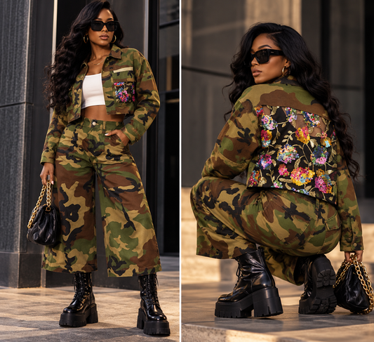 CAMO IN BLOOM JACKET