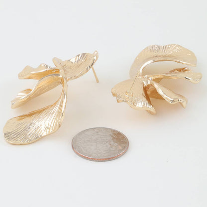 Blooming Petal Flower Earrings