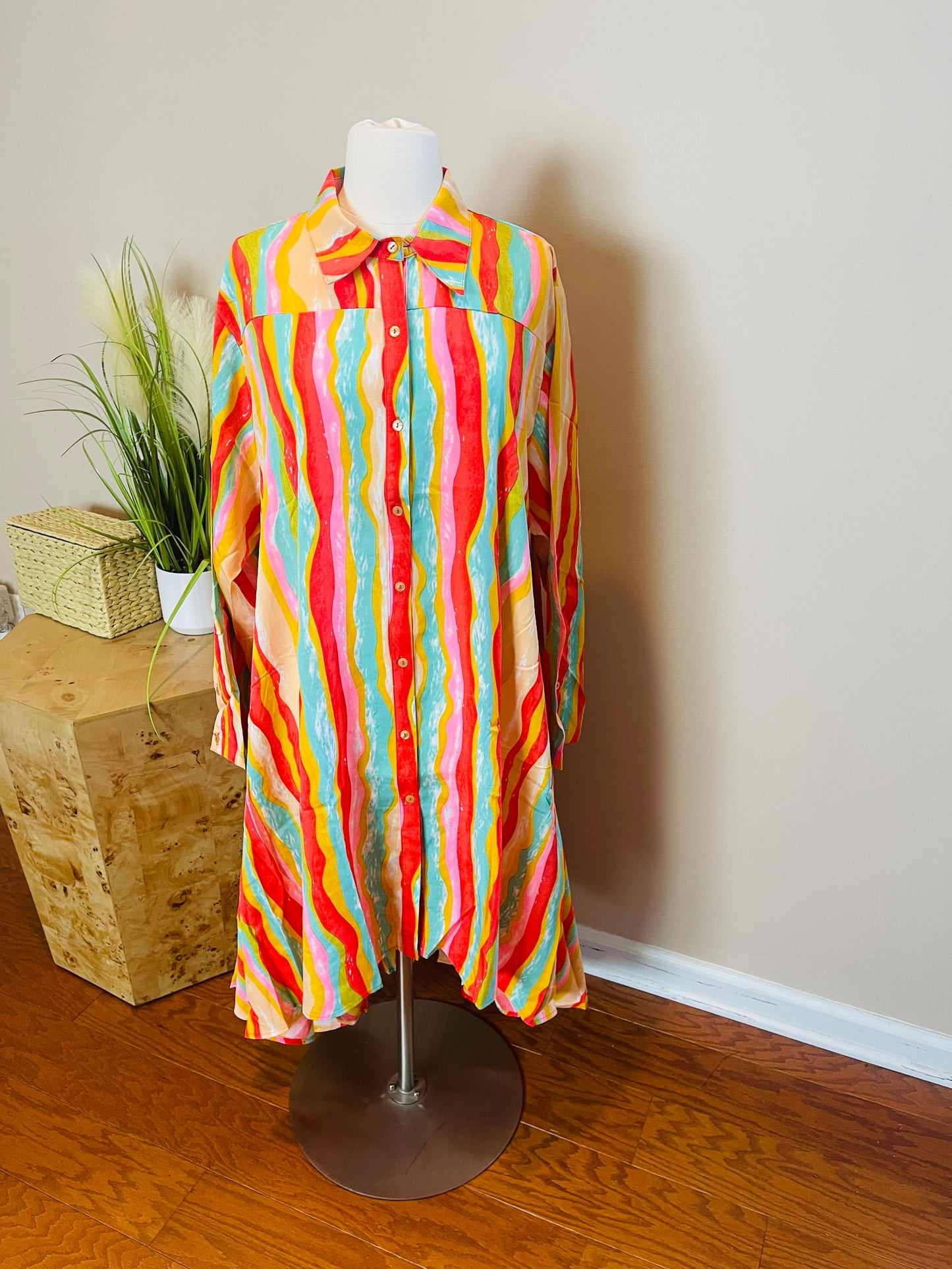 SILKY SMOOTH DRESS- SHERBET