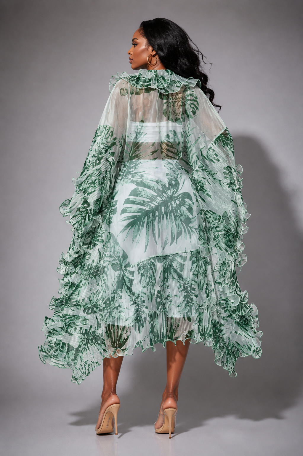 RESORT RUFFLES DUSTER