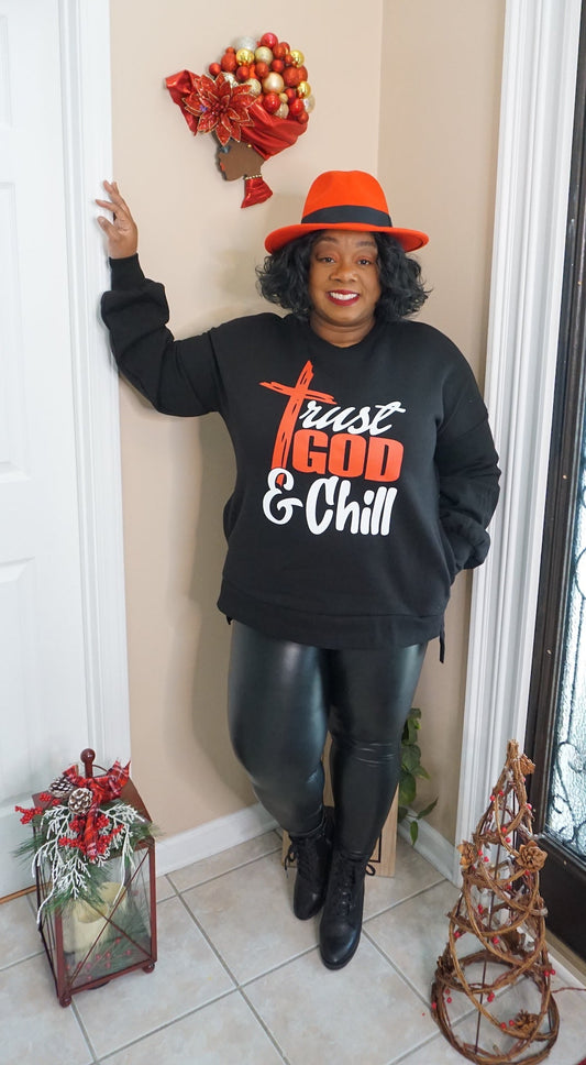 TRUST GOD & CHILL-BLACK