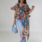 GRACE TOP-BLUE
