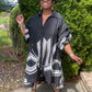 RUMBLE DRESS-BLACK & WHITE