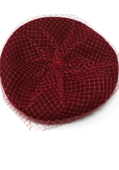 WOOL FISH NET BERET
