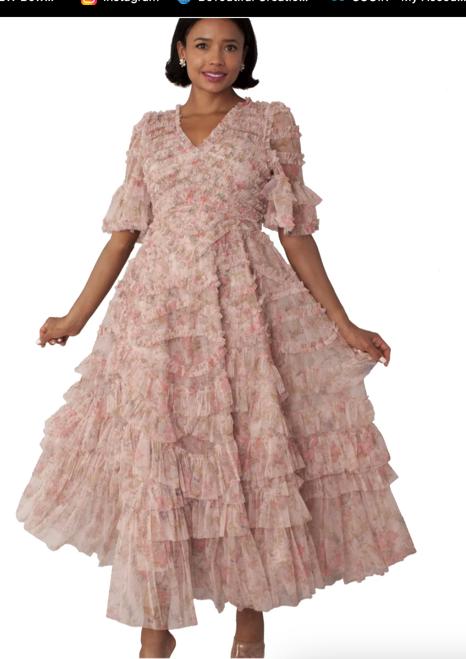 NYA TULLE MAXI DRESS NYA TULLE MAXI DRESS