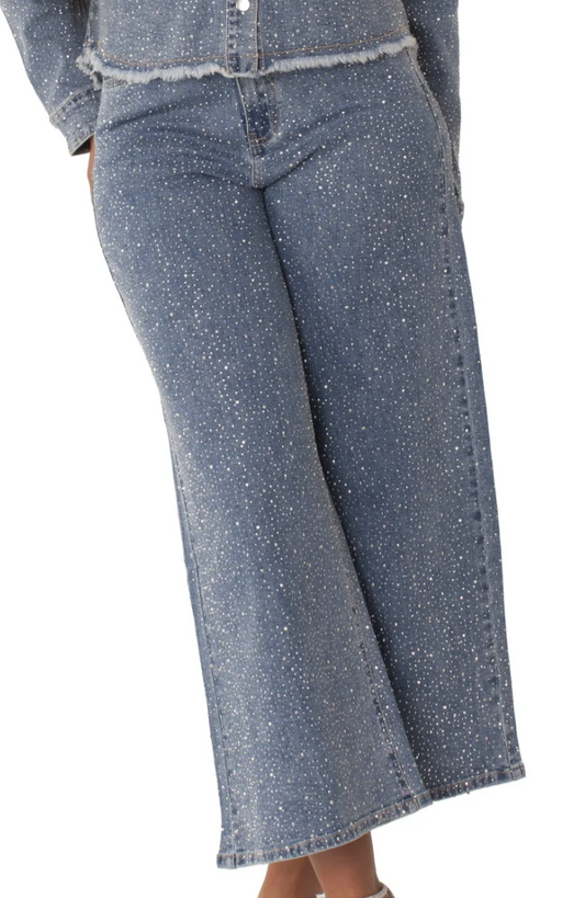STARRY DENIM CULOTTES