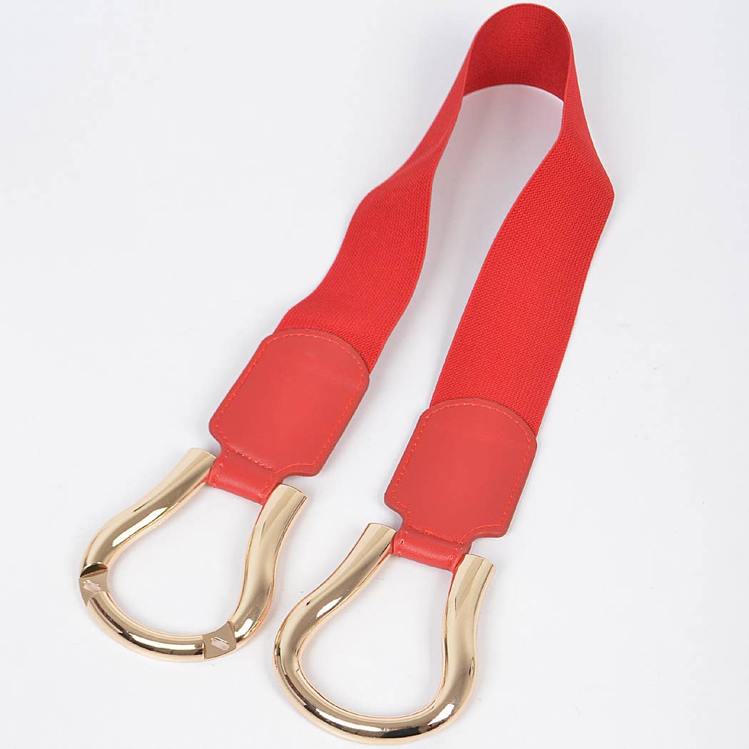 Metal Buckle Elastic Belt