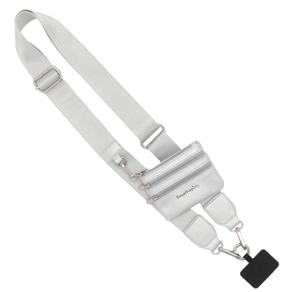 Clip & Go Phone Lanyard with Pouch - Neutral Collection