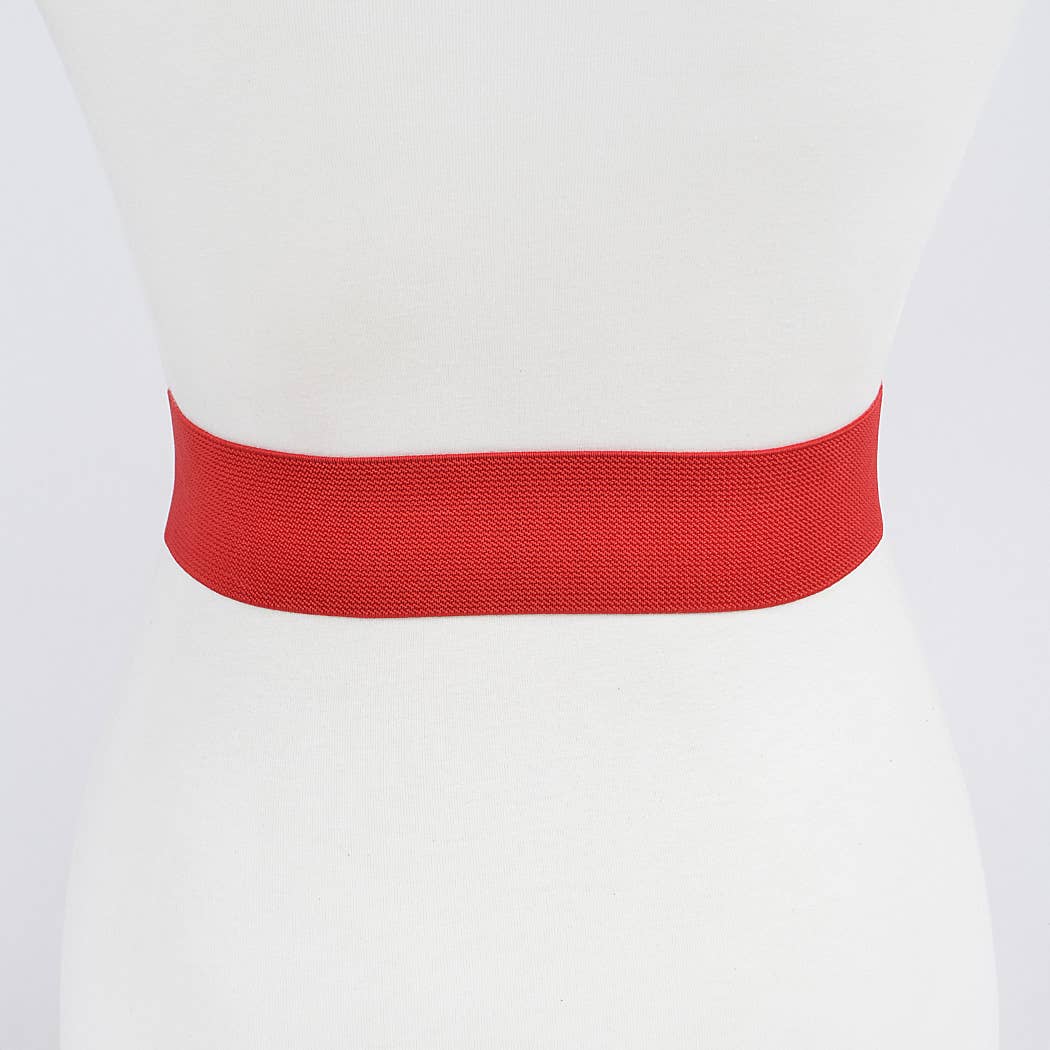 Metal Buckle Elastic Belt