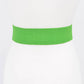 Double Satin Flower Elastic Belt