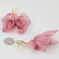 Blossoming Rose Drop Earrings