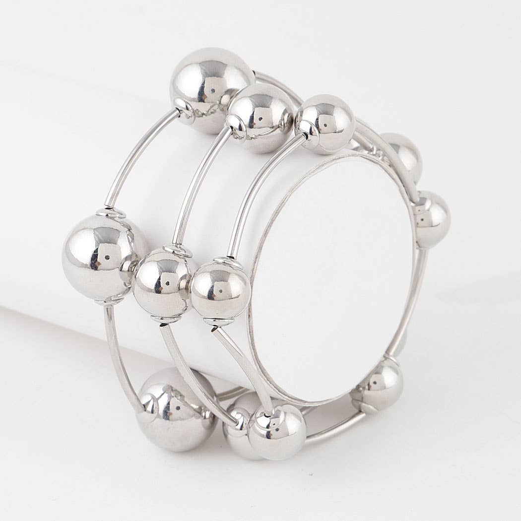 Triple Beaded Bracelet
