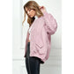 Rhinestone Oversize Bomber Jacket