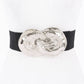 Metal Buckle Stretch Belt