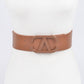 Color Metal Buckle Elastic Belt
