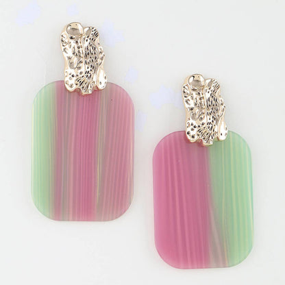 Pastel Grain Fashion Earrings
