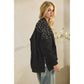 Rhinestone Oversize Bomber Jacket