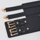 Corset Stretch Belt W/two Buckles