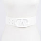 Color Metal Buckle Elastic Belt