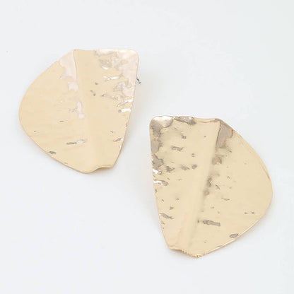 Hammered Fashion Stud Earrings
