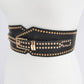 Studded Wide Stretch Belt