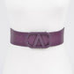 Color Metal Buckle Elastic Belt