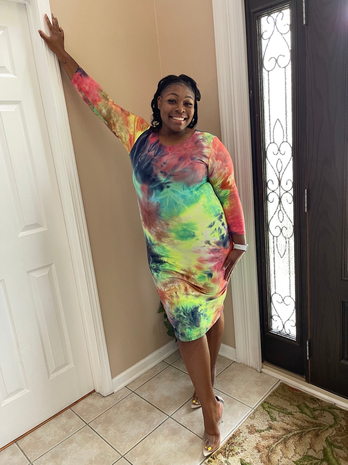 TIE DYE BODYCON '