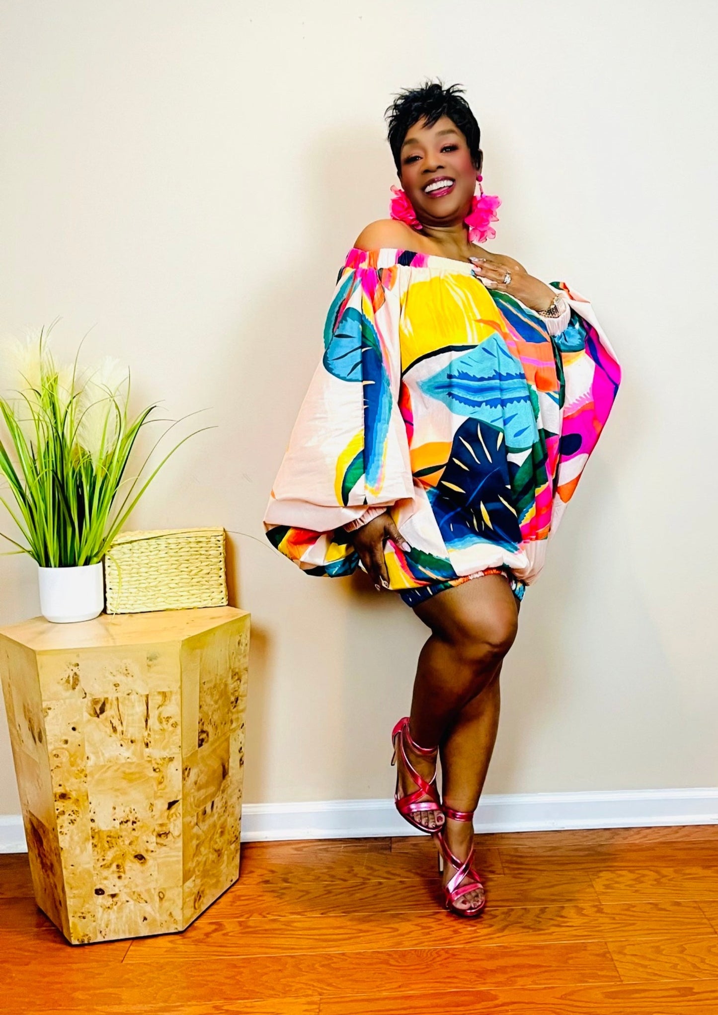 FUN IN OAHU DRESS PLUS