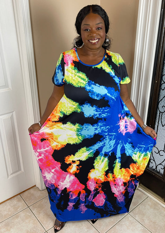 TYDES OF COLOR DRESS